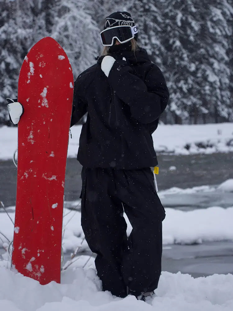 Combinaison de ski hiver adulte style baggy chaude