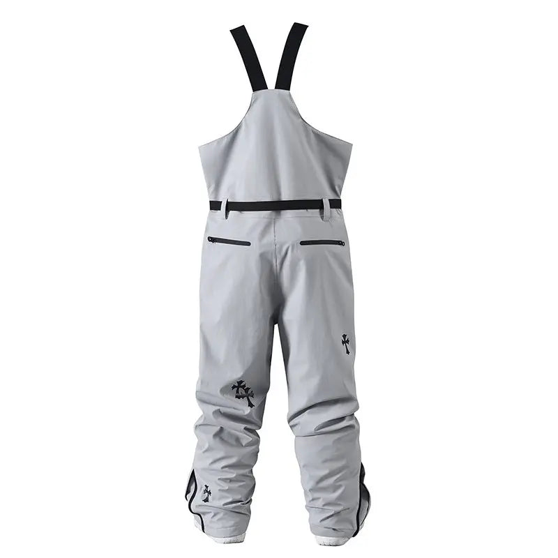 Women’s Ski Outfit Set with Cute Snowboard Jacket and Bib Pants