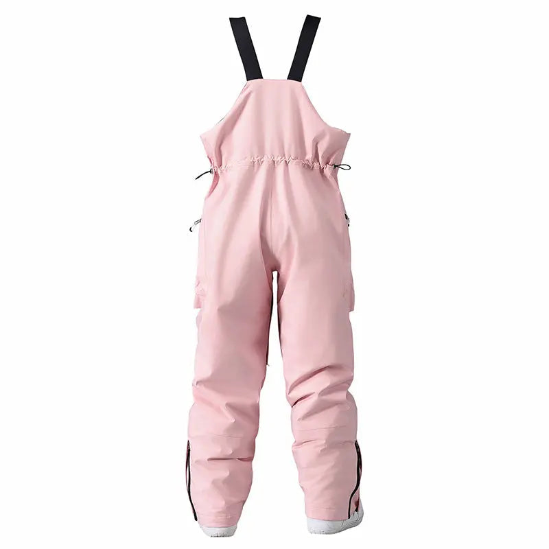 Insulated Snowboard Jacket and Bib Pants Set for Winter Sports