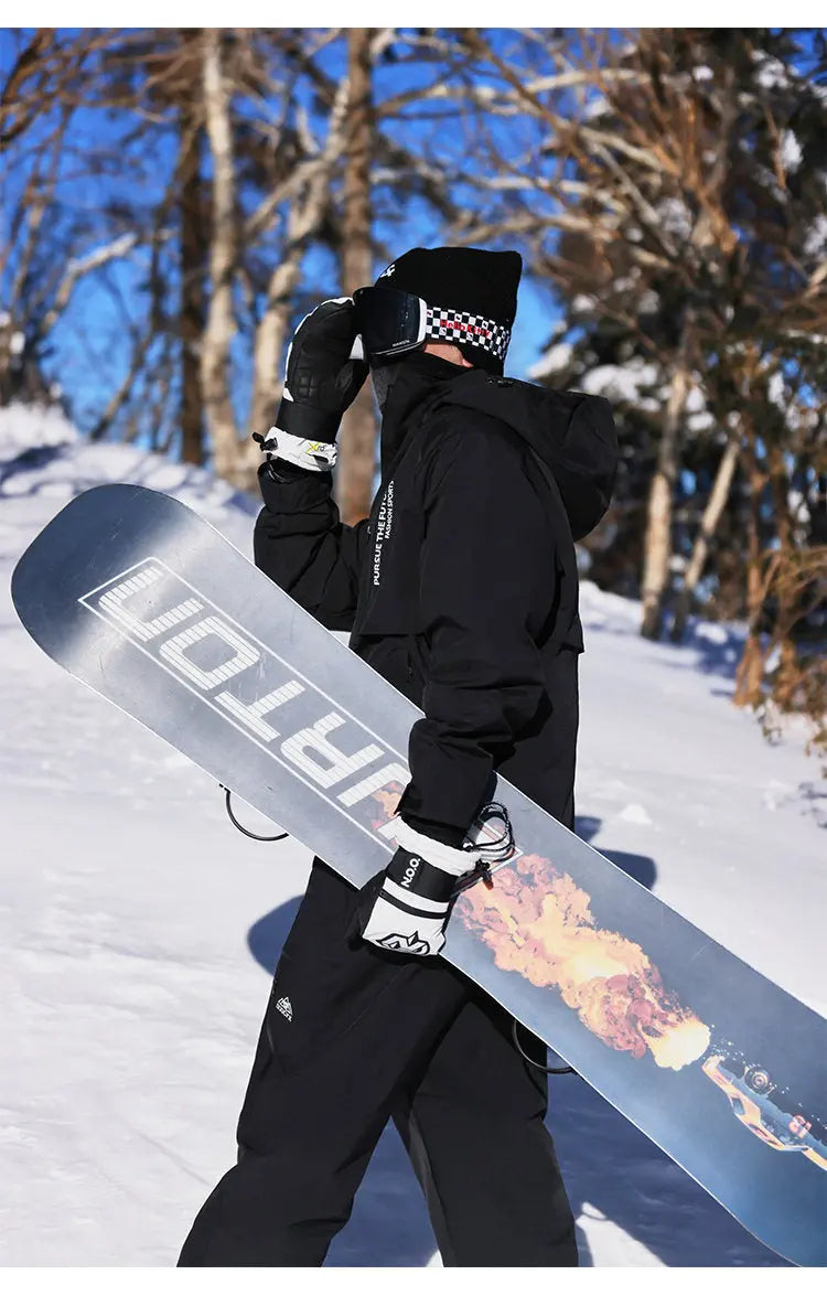 Plus Size Adult Snowboard Ski Jacket Pants Set