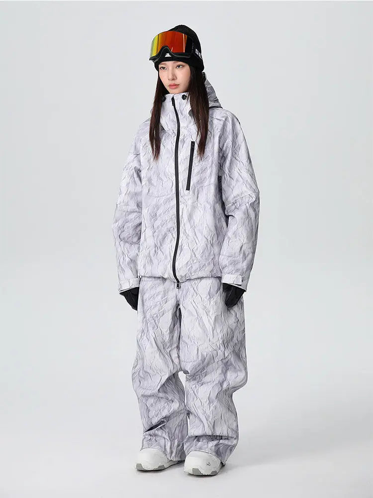 Unisex Denim Drift Baggy Snowboarding Suits
