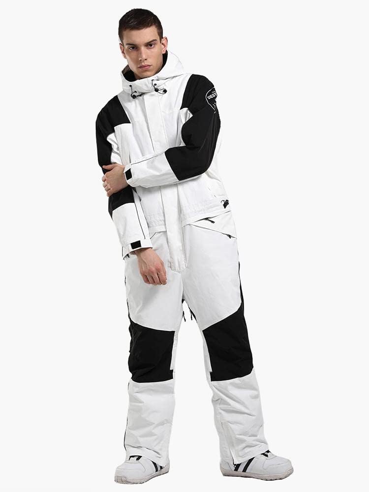 Ski Suits Women Men One Piece Snow Suits Waterproof Windproof Men Snowsuit Insulated Ski Jumpsuit