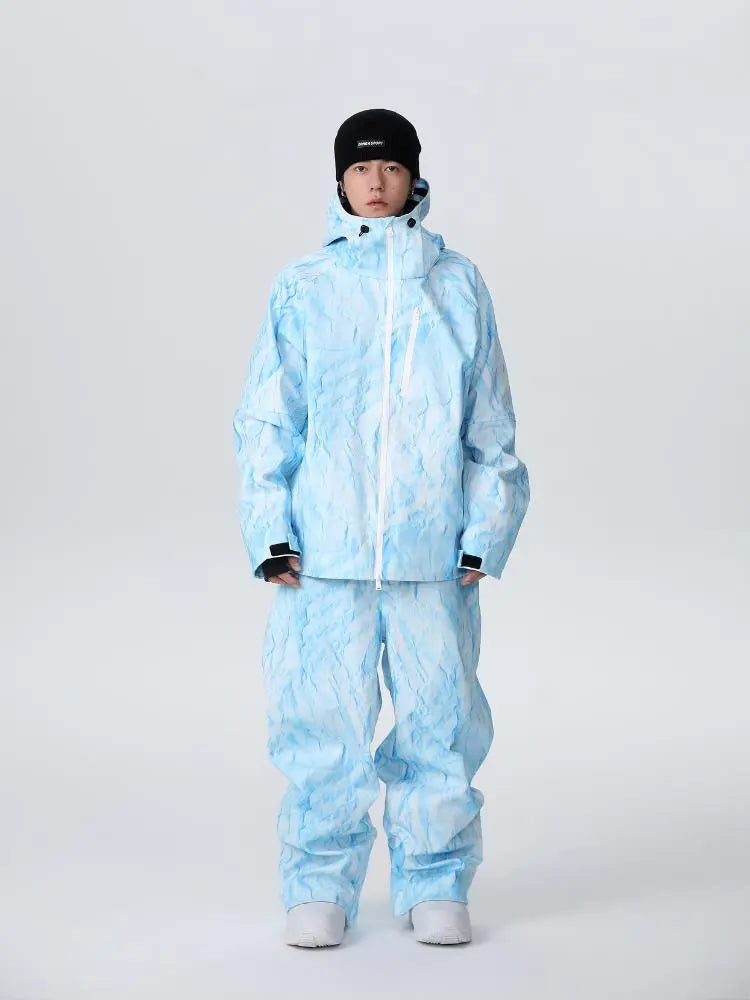 Unisex Denim Drift Baggy Snowboarding Suits