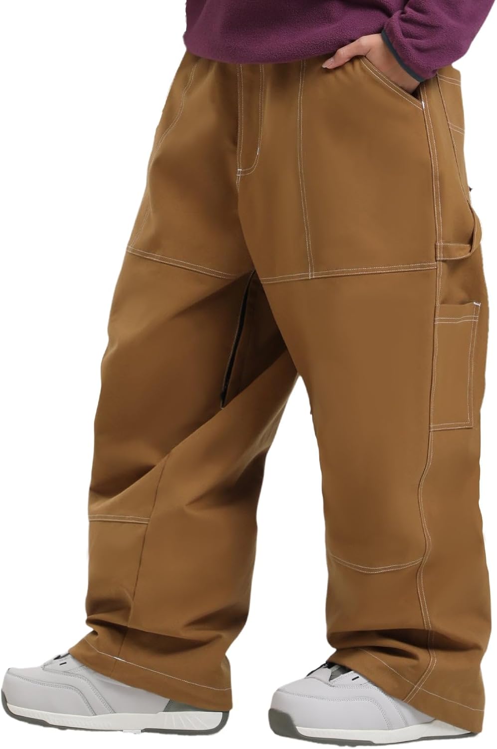 Womens Mens Snowboard Pants Super Baggy Ski Snow Pants