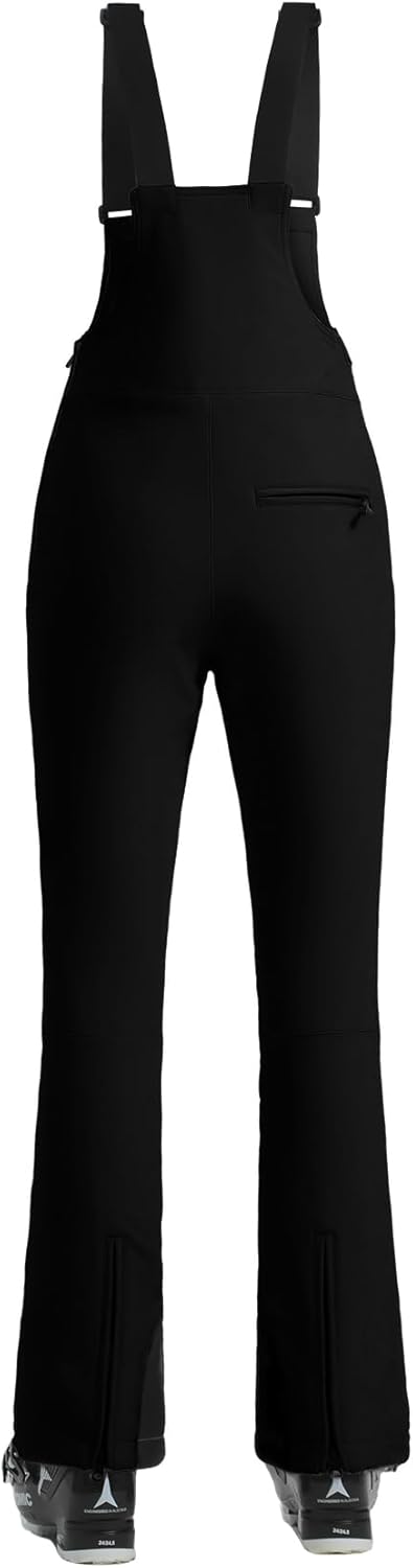 Women’s Slim Fit Insulated Ski Bib Snow Pants Waterproof Warm