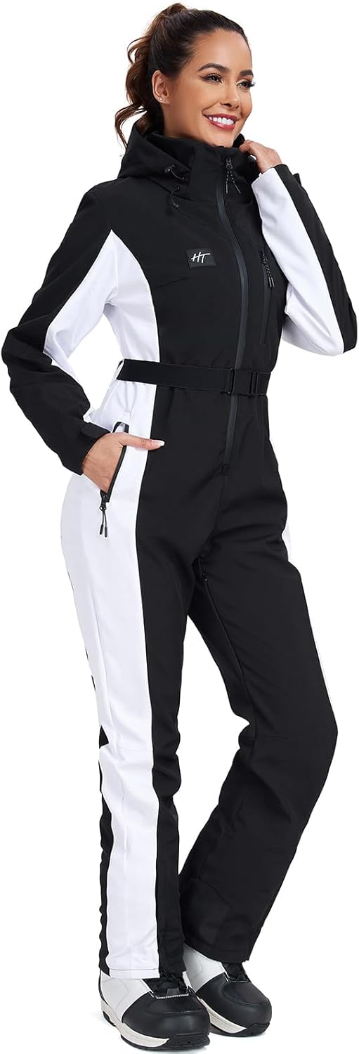 Women's Ski Suit One Piece Jumpsuits Snowsuits