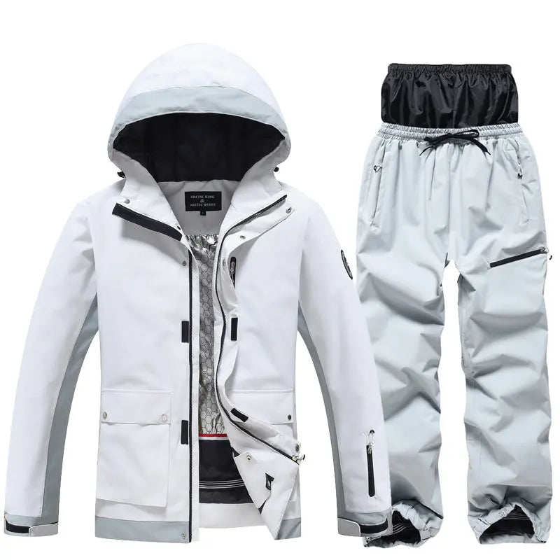 Women’s Outdoor Snowboarding Jacket and Pants Winter Suit