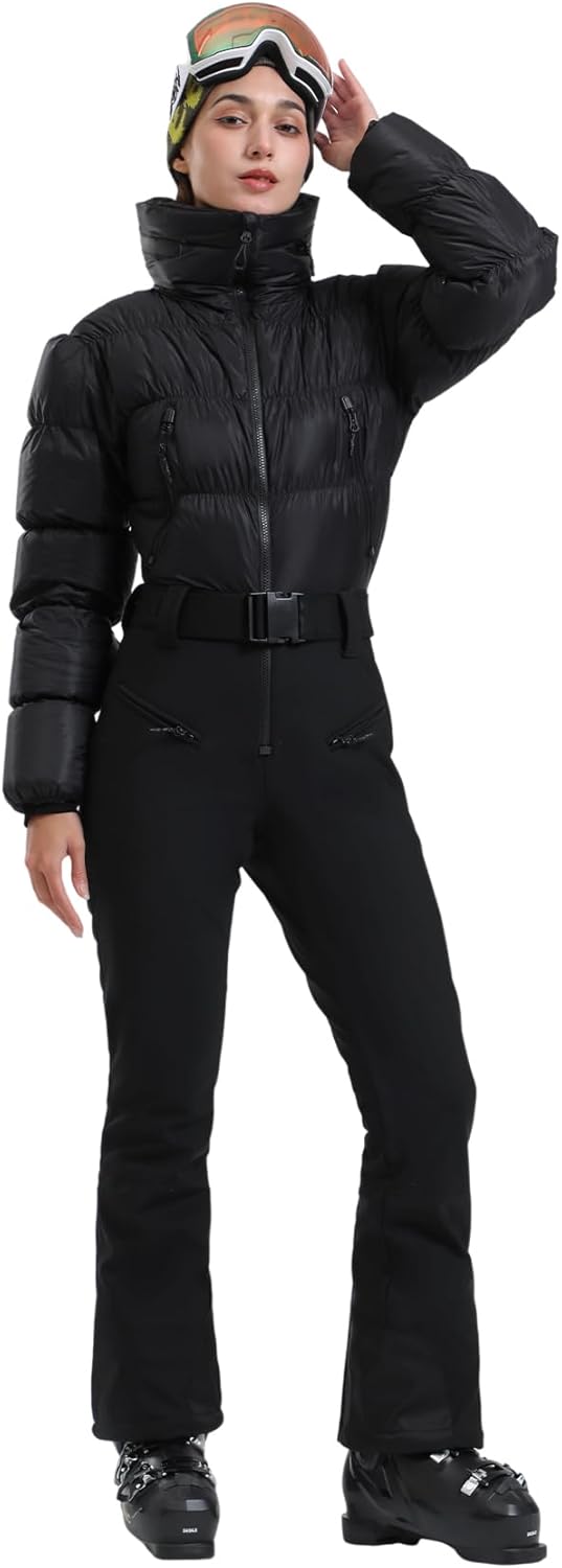 Combinaison de ski femme snowboard imperméable coupe-vent
