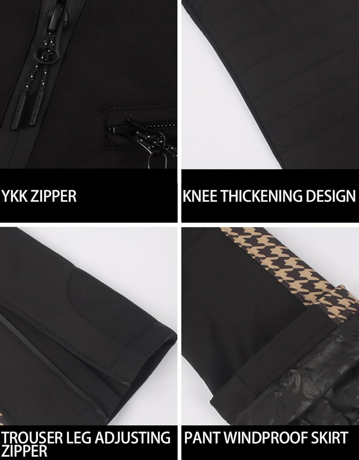Women’s Slim Fit Insulated Ski Bib Snow Pants Waterproof Warm