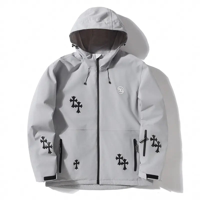 Women’s Ski Outfit Set with Cute Snowboard Jacket and Bib Pants