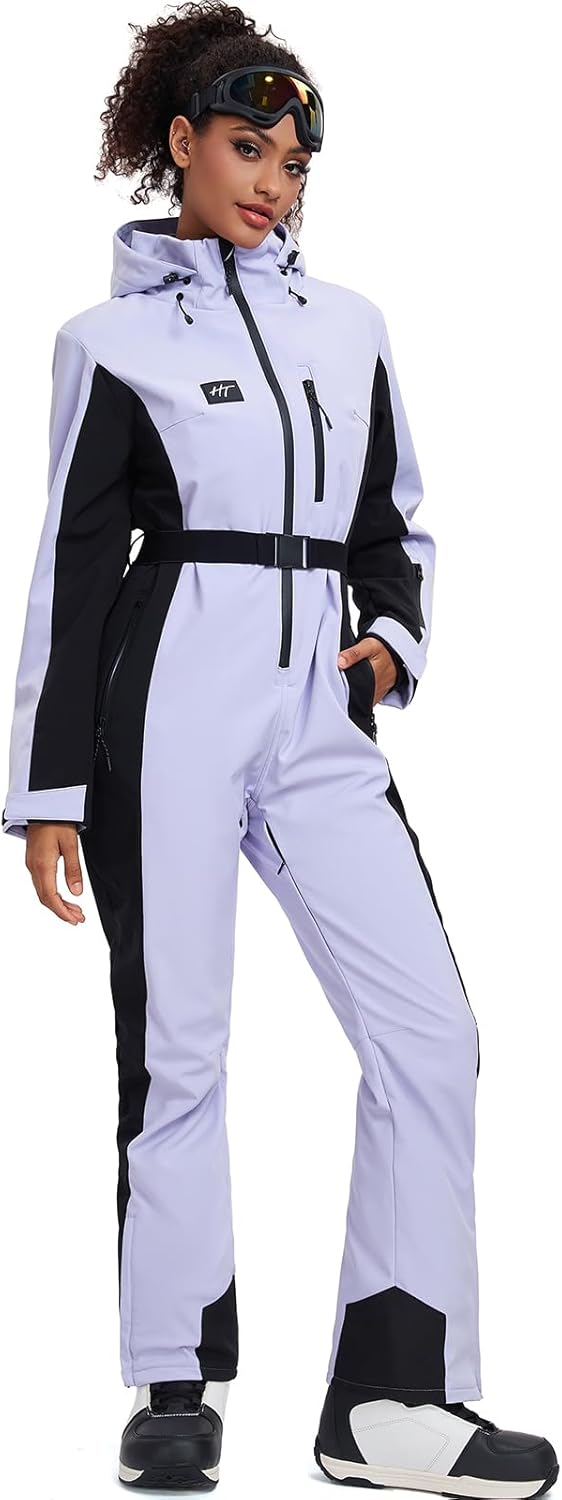 Women's Ski Suit One Piece Jumpsuits Snowsuits