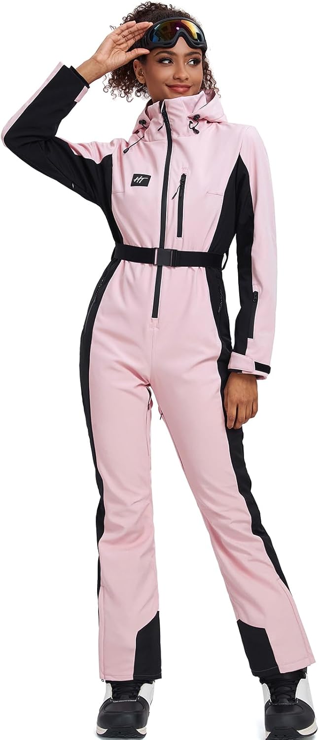 Women's Ski Suit One Piece Jumpsuits Snowsuits