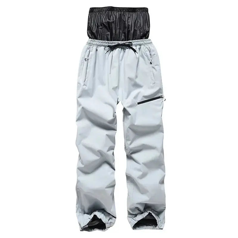Loose Fit Ski and Snowboard Jacket and Pants Set Sportswear