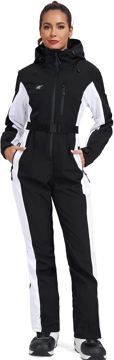 Women's Ski Suit One Piece Jumpsuits Snowsuits