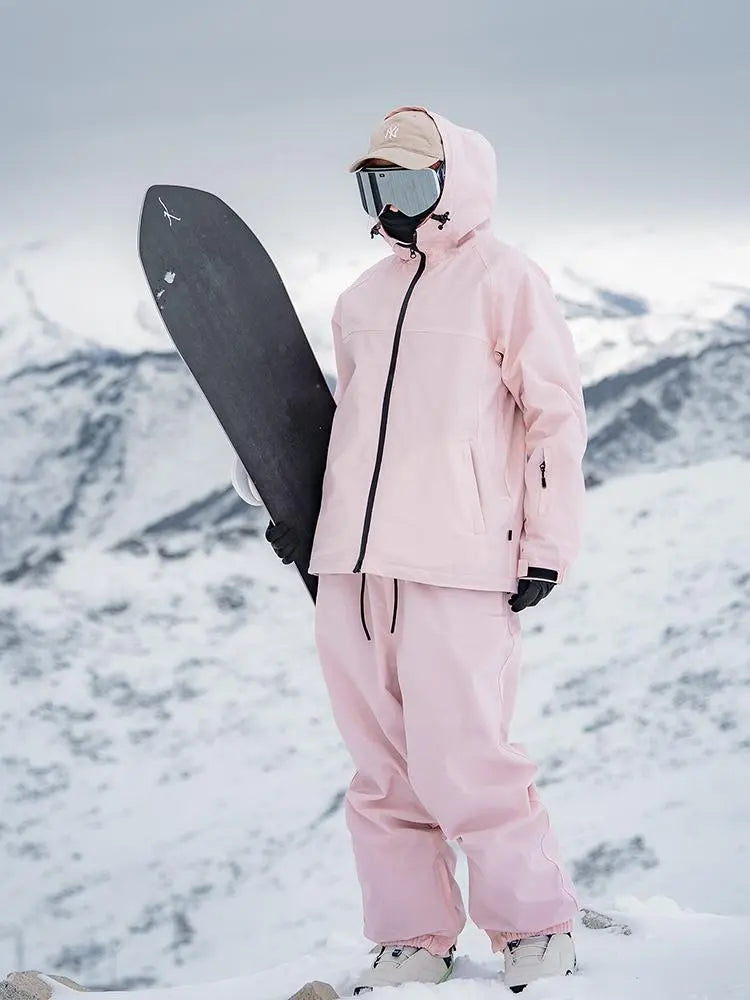 Adult Adventure Snowsuits 3L Ski Jacket Pants Set Outfits
