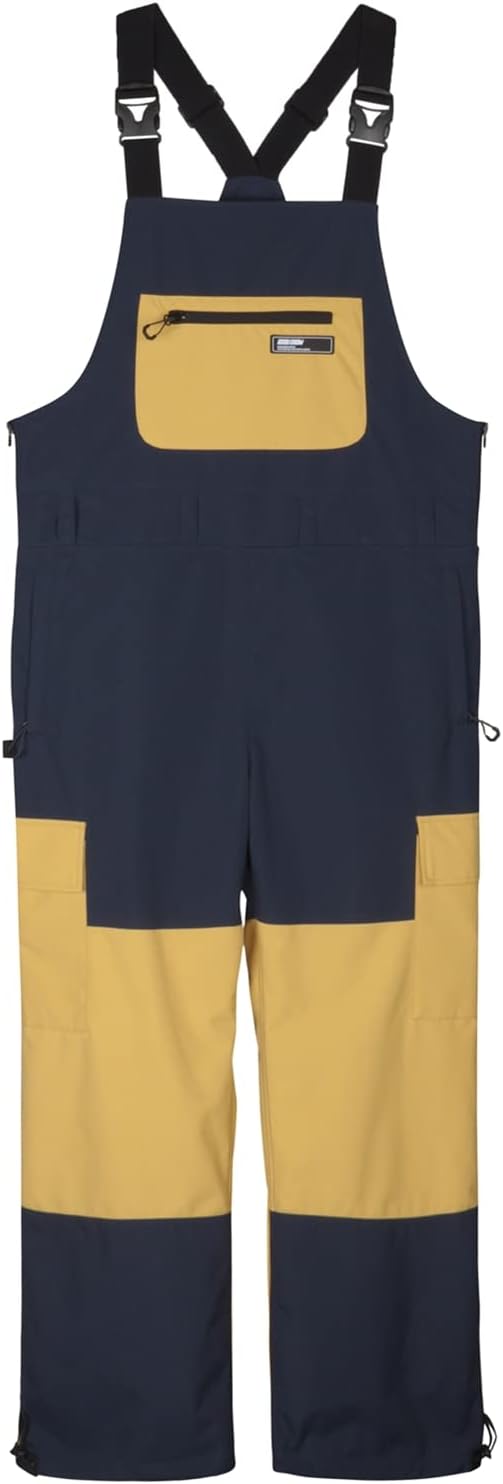 Pantalon de ski bibs unisexe pour homme et femme hiver
