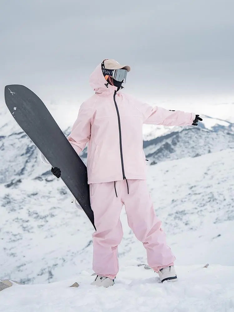 Adult Adventure Snowsuits 3L Ski Jacket Pants Set Outfits