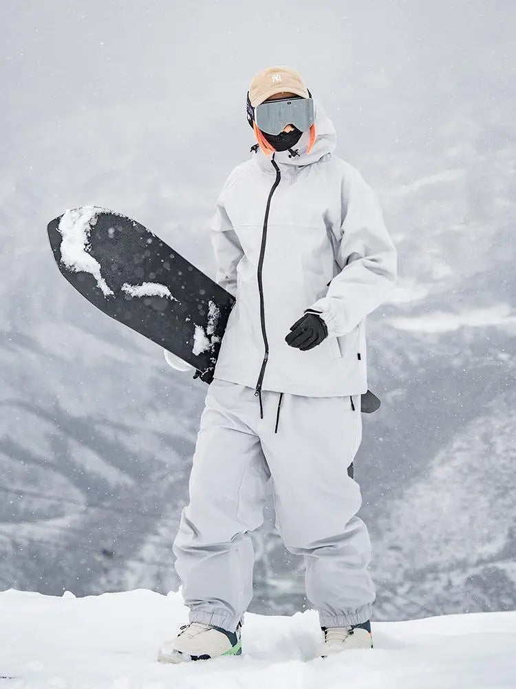 Adult Adventure Snowsuits 3L Ski Jacket Pants Set Outfits