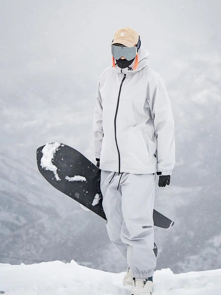 Adult Adventure Snowsuits 3L Ski Jacket Pants Set Outfits