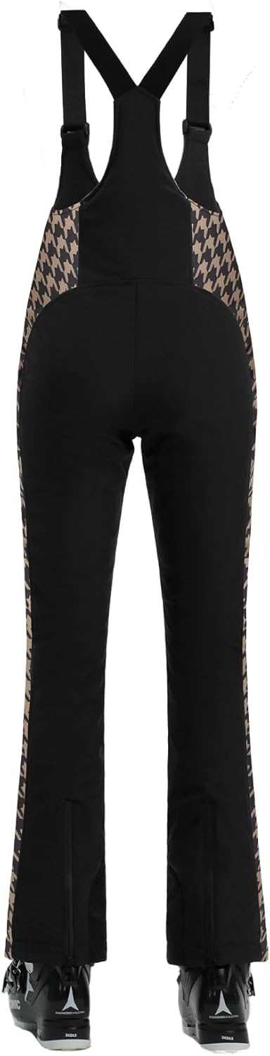 Women’s Slim Fit Insulated Ski Bib Snow Pants Waterproof Warm