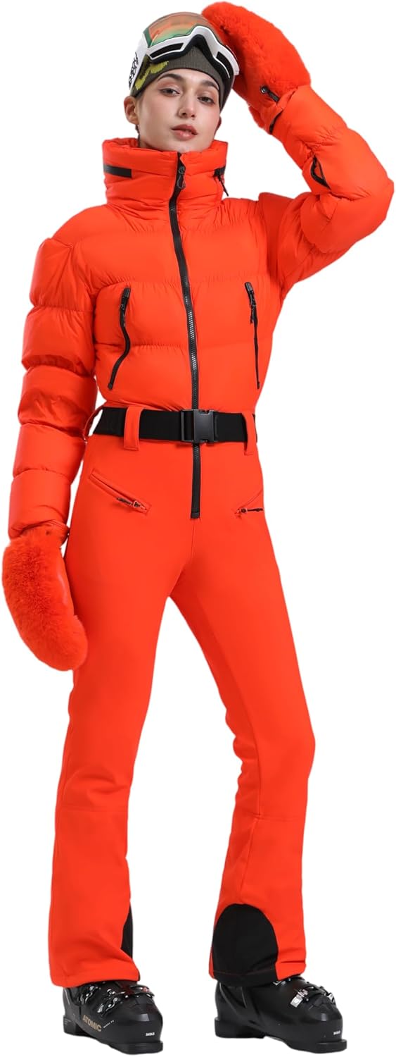 Combinaison de ski femme snowboard imperméable coupe-vent