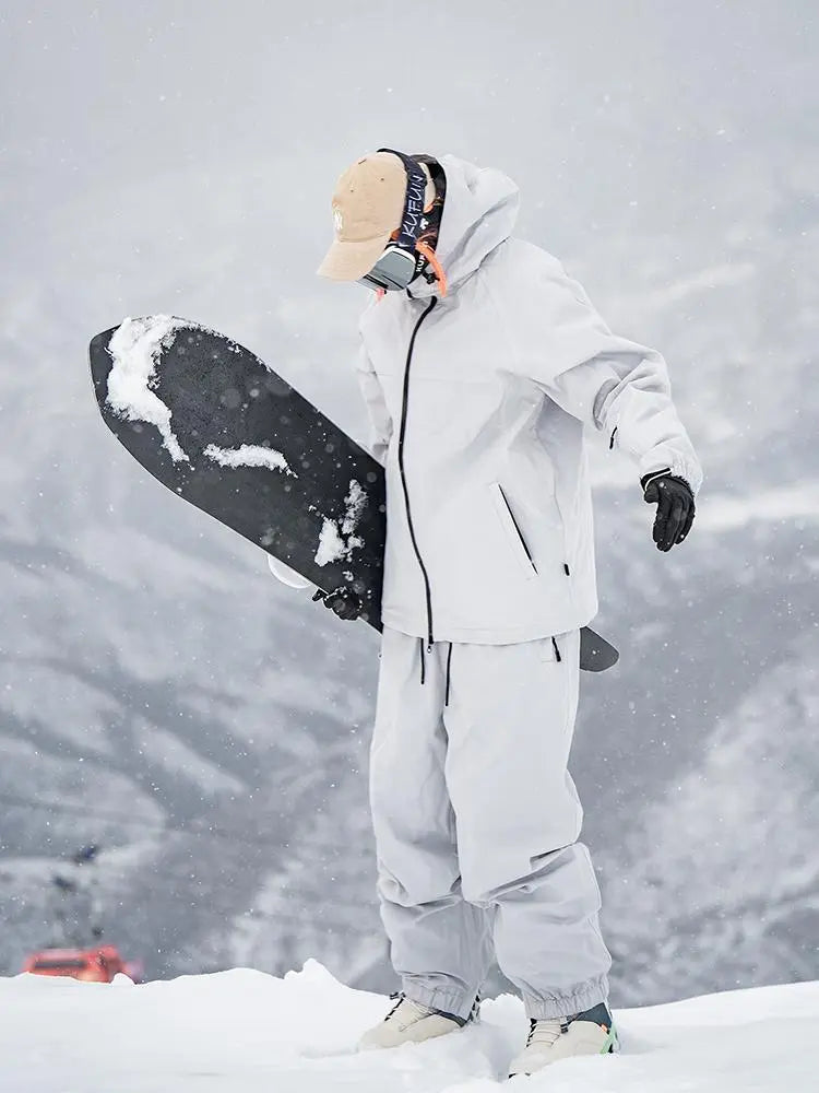 Adult Adventure Snowsuits 3L Ski Jacket Pants Set Outfits