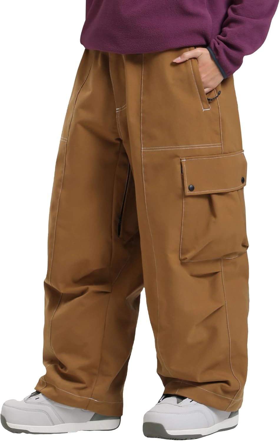 Womens Mens Snowboard Pants Super Baggy Ski Snow Pants