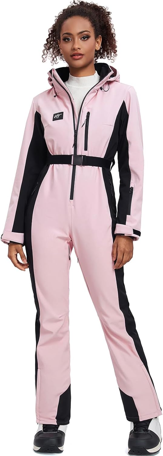Women's Ski Suit One Piece Jumpsuits Snowsuits