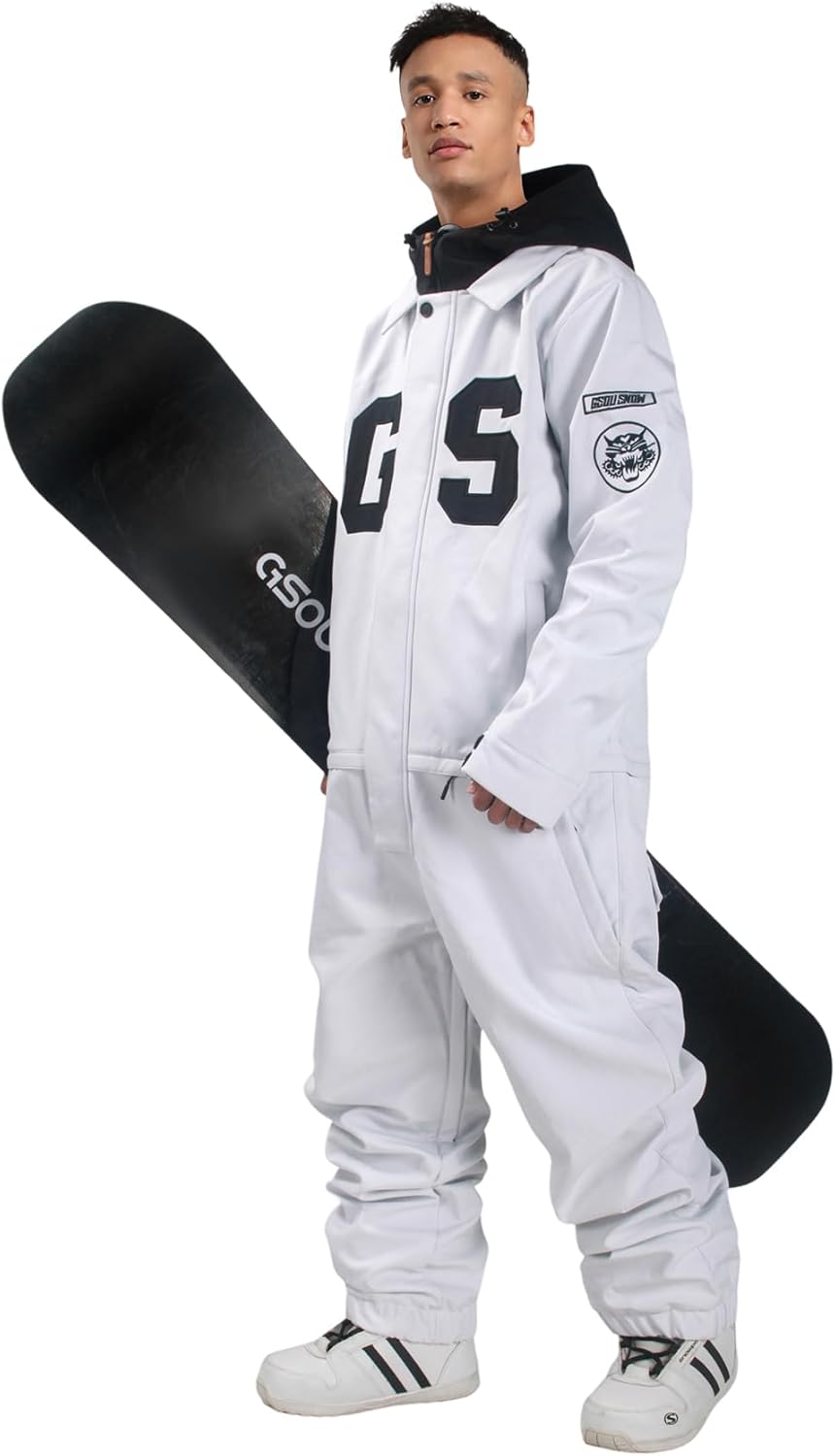 Combinaison de ski une pièce femme homme imperméable coupe-vent