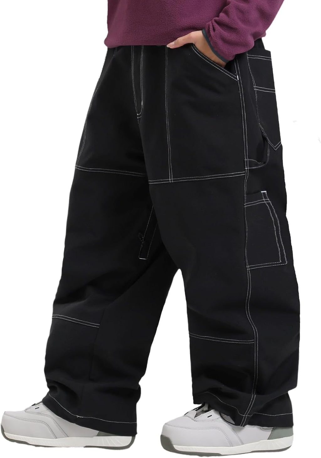 Pantalon de snowboard unisexe hiver chaud et résistant