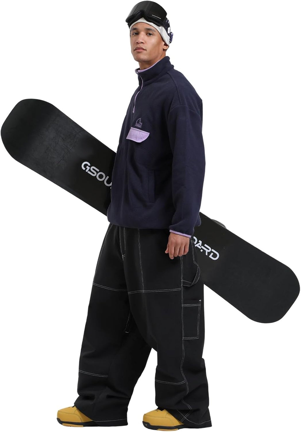 Womens Mens Snowboard Pants Super Baggy Ski Snow Pants