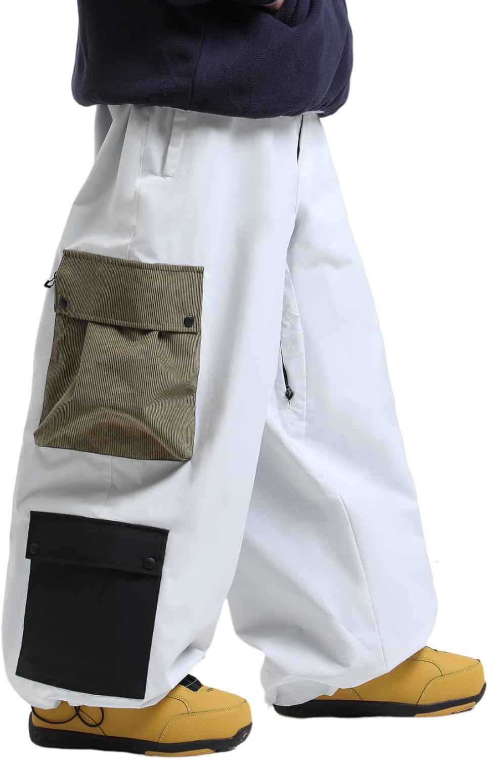 Men Women Ski Pants Baggy Cargo Snowboard Pants