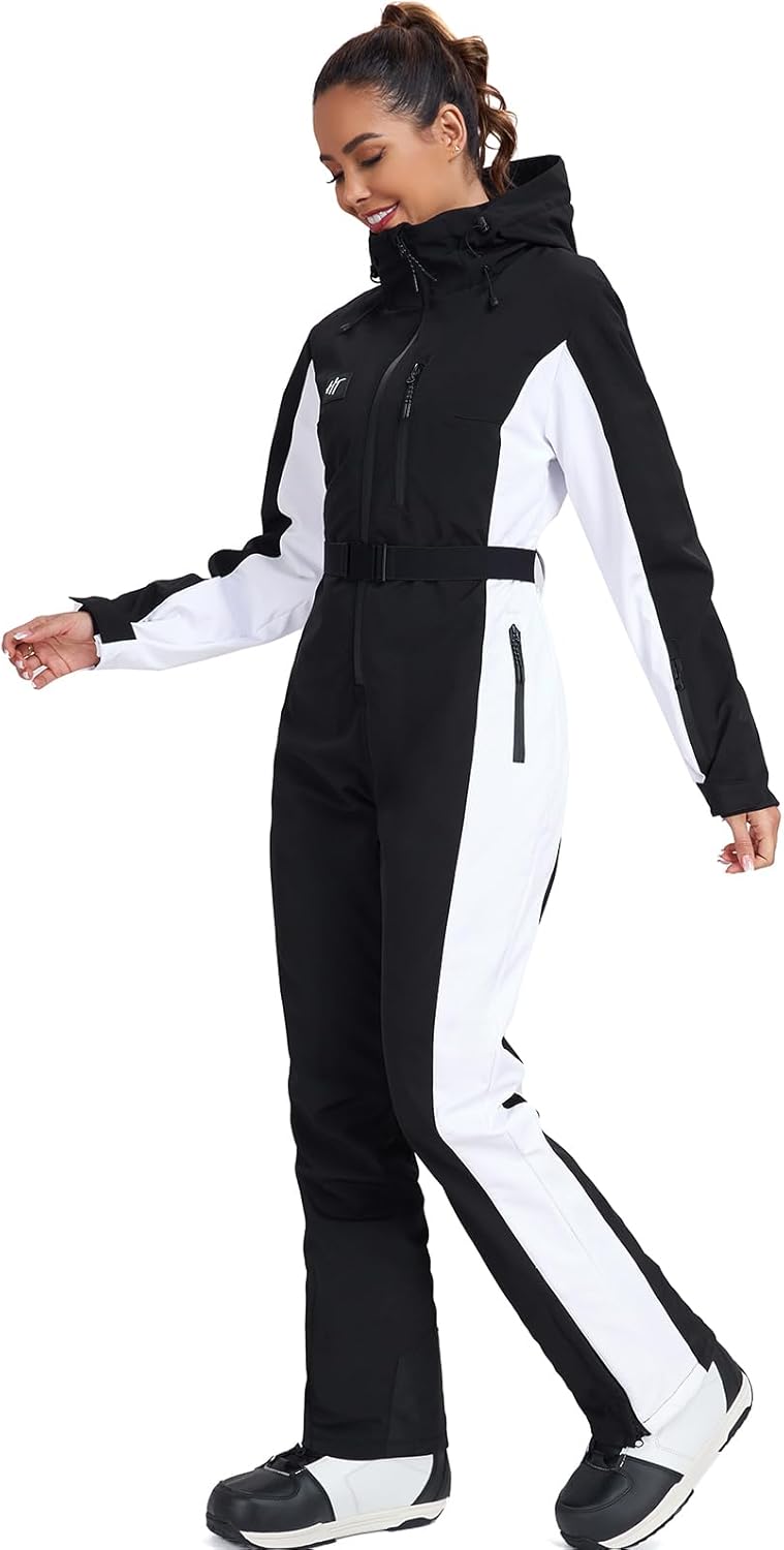 Women's Ski Suit One Piece Jumpsuits Snowsuits